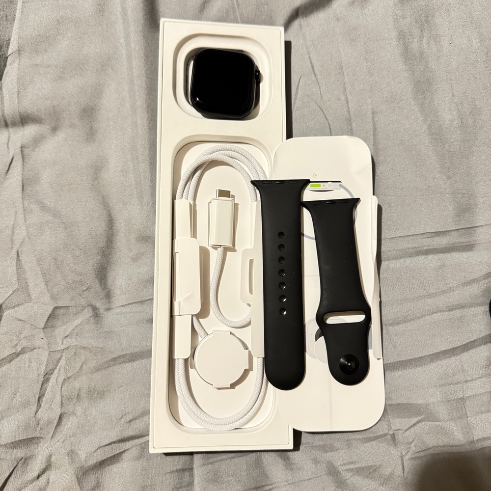 Smartwatch with Black Band